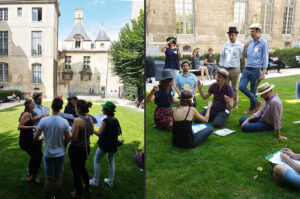 Cluedo géant Estivale Parc parisien
